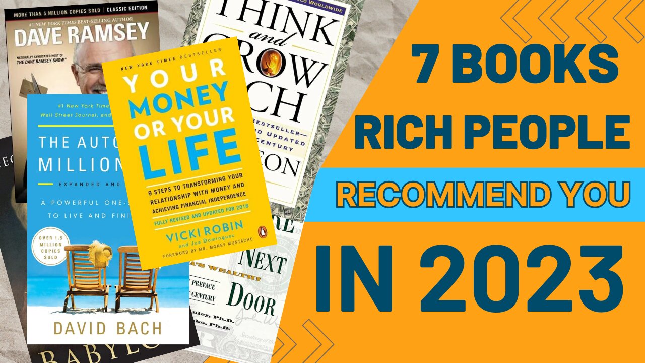 7 Must-Read Books for Financial Success | 7 Lessons