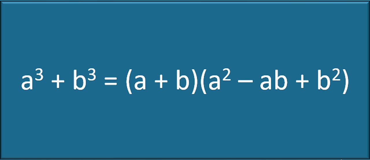 a upphöjd med 3 plus b upphöjd med 3: Exempel: 1&2&3&4
