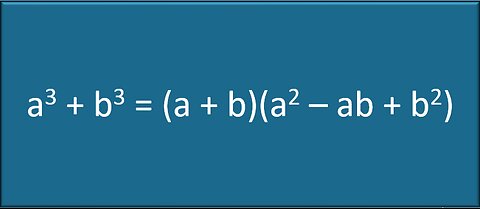 a upphöjd med 3 plus b upphöjd med 3: Exempel: 1&2&3&4