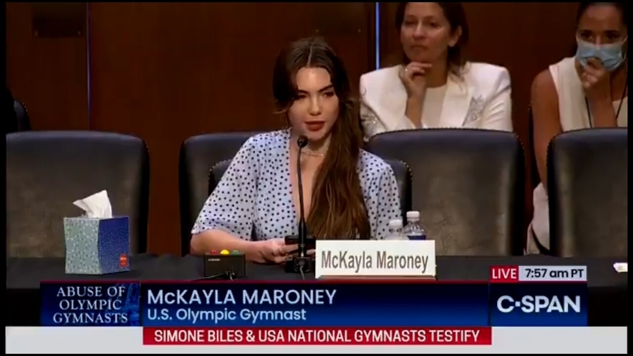 Olympian McKayla Maroney: FBI Sat Idly By While Girls Were Molested by Nassar