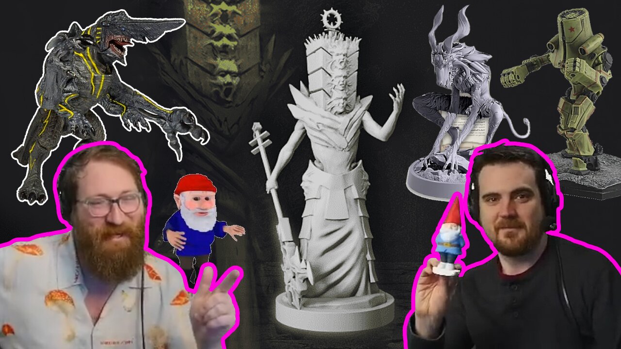 Kickstarter Miniatures 25 - The Gnome - Tom and Ben