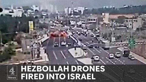 Hezbollah drones fired into Israel after 10 Palestinians killed in Israeli raid| RN