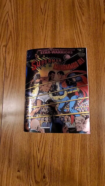 Superman vs. Muhammad Ali All-New Collectors' Edition Facsimile DC Comics Foil