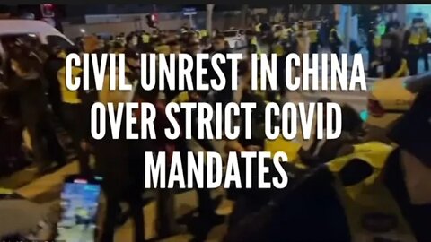 Chinese Civil Unrest: They Fed up
