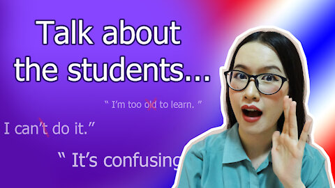 I talk about the students ;D