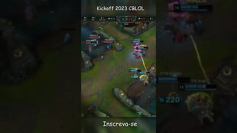 3 Kickoff 2023 CBLOL - 1° Roubo do Barão #shorts #lol #cblol