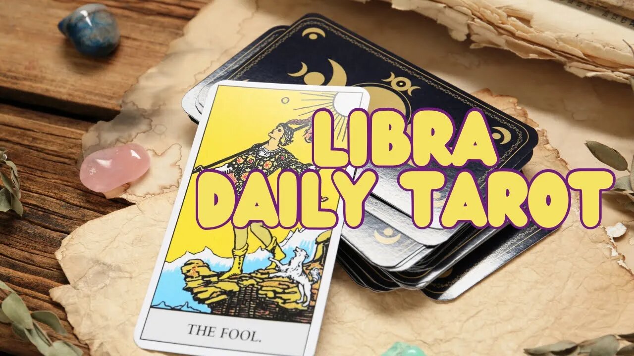 Libra Daily Tarot ♎️ Pick a Card Reading