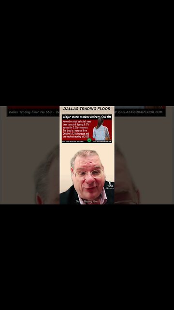 Markets Sell Off Again Due to Poor 2022 Retail Sales #shorts #retailsales #stocks #sell