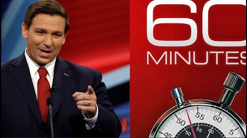 60 Minutes Deceptively Edited Governor Desantis Response To Push False Narrative