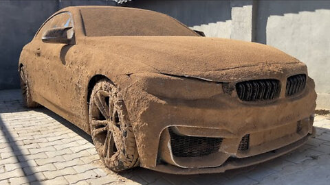 Wash the Dirtiest BMW 4 : Deep Exterior Detailing