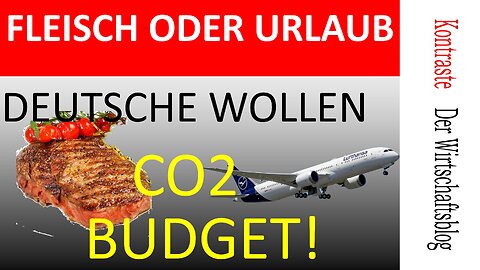 Deutsche wollen ein CO2 Budget?