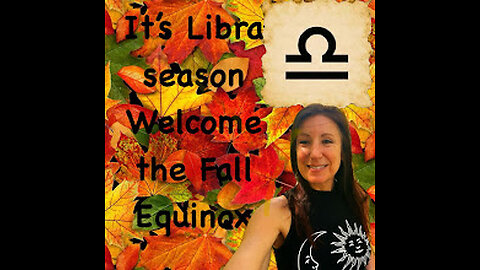 Let’s welcome the fall equinox and the sun moving into Libra ♎️