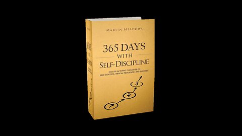 365 Days with Self-discipline Week 1 Day 3