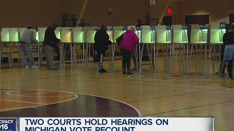 Bill Schuette on ballot recount hearings