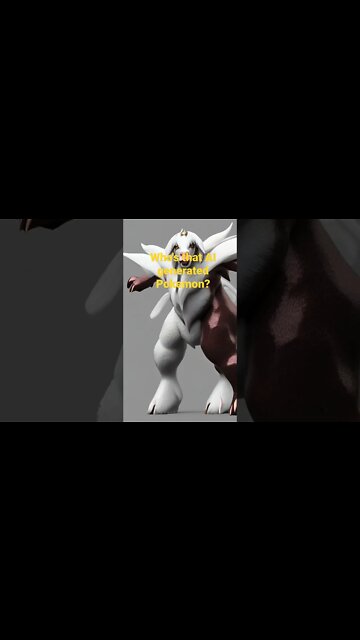 AI generated Absol #whosthatpokemon #pokemon