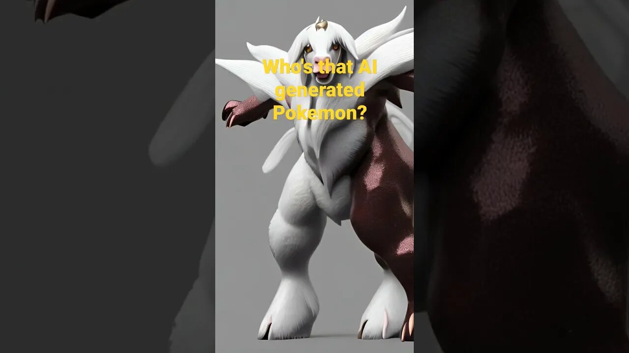 AI generated Absol #whosthatpokemon #pokemon