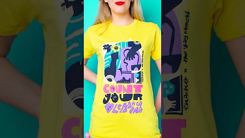 Designing yay makers tee