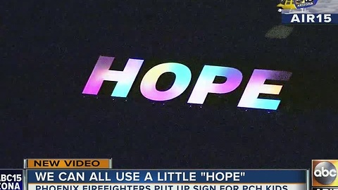 âHopeâ message shines for pediatric patients in Phoenix