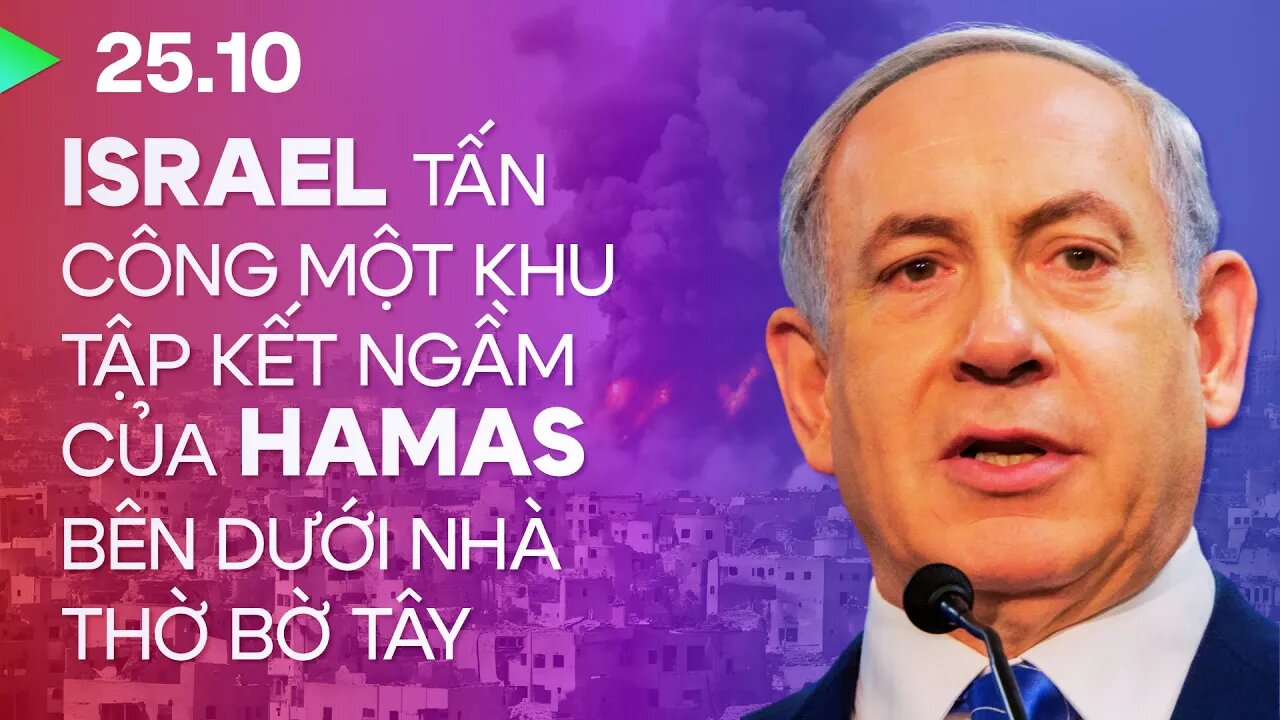 Israel tấn công một trung tâm khủng bố bên dưới nhà thờ Hồi Giáo ở bờ Tây Jordan (“West Bank”)