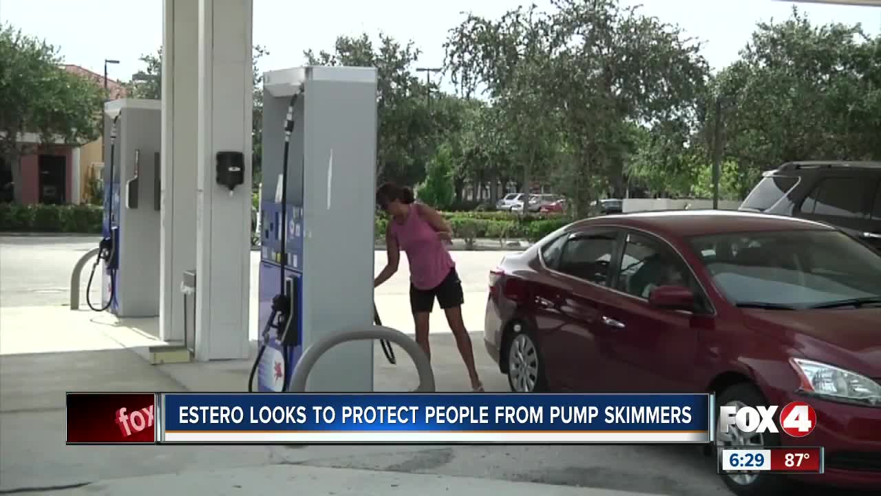 Estero ready to approve safeguards against skimmers