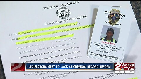 Legislators meet to look at criminal record reform