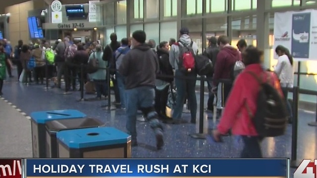 KCI expected to be busy for the holidays