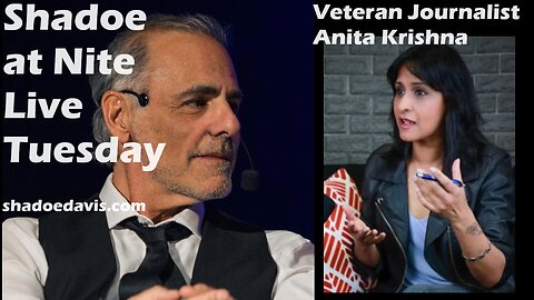July 23rd/2024- Special Guest Veteran Journalist Anita Krishna!