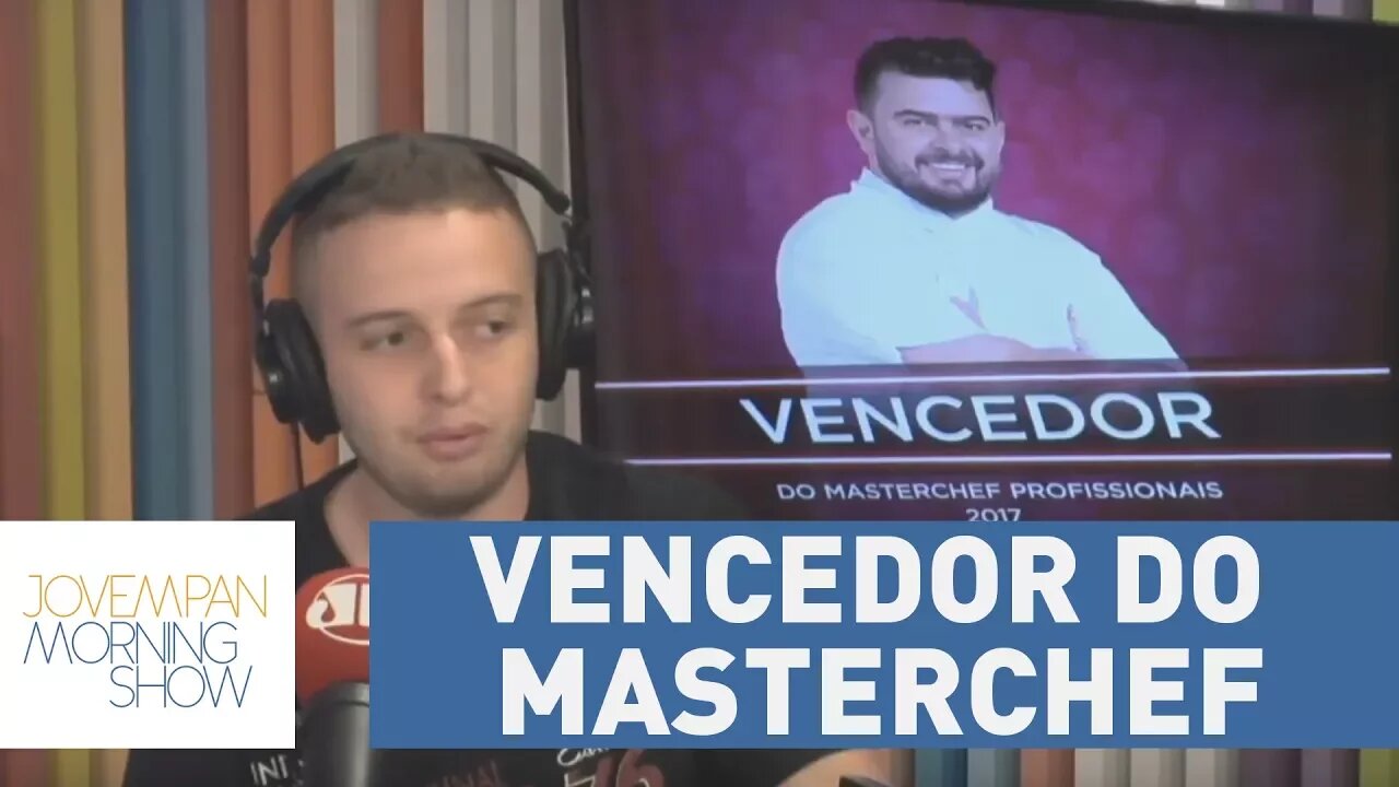 Pablo é o vencedor da segunda temporada do MasterChef Profissionais