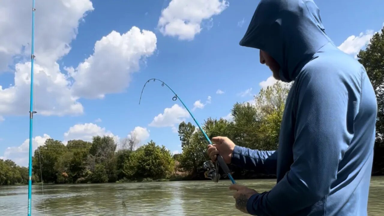 Fishing On Top Of Secret Bait (30 LB MONSTER CAUGHT) 🐟