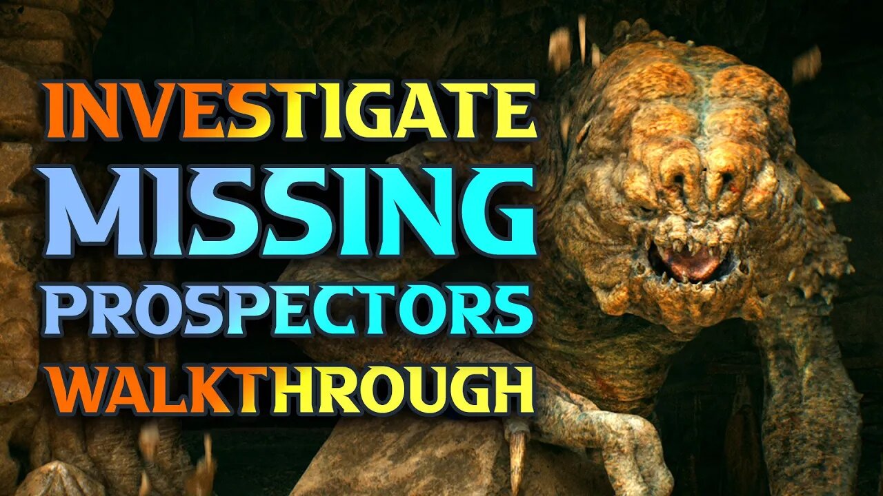 Star Wars Jedi Survivor - Missing Prospectors Walkthrough - How To Beat The Rancor