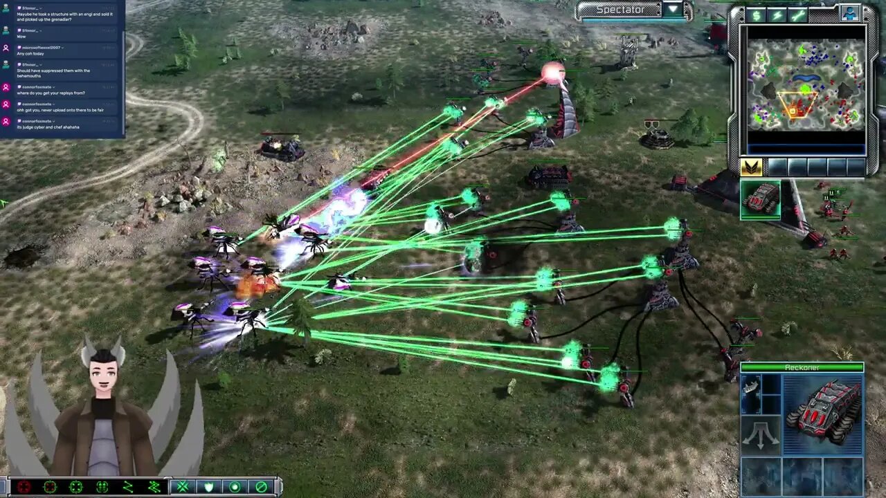 JuDgEpowr, Shrapnel vs Cyberphobic, ChefB2002 || Kane's Wrath