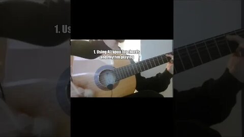 Playing Fingerstyle With Injured Finger #shorts 1/7