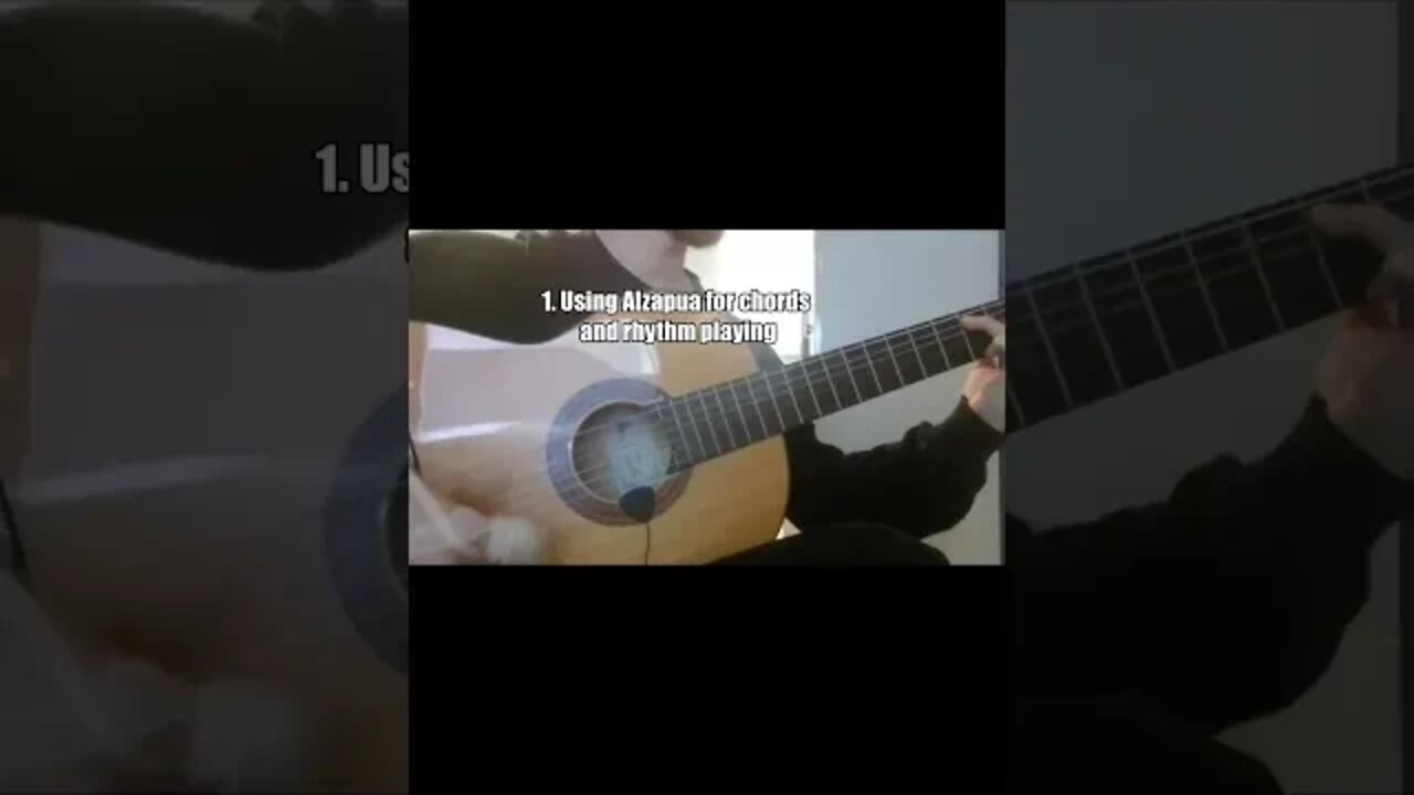 Playing Fingerstyle With Injured Finger #shorts 1/7
