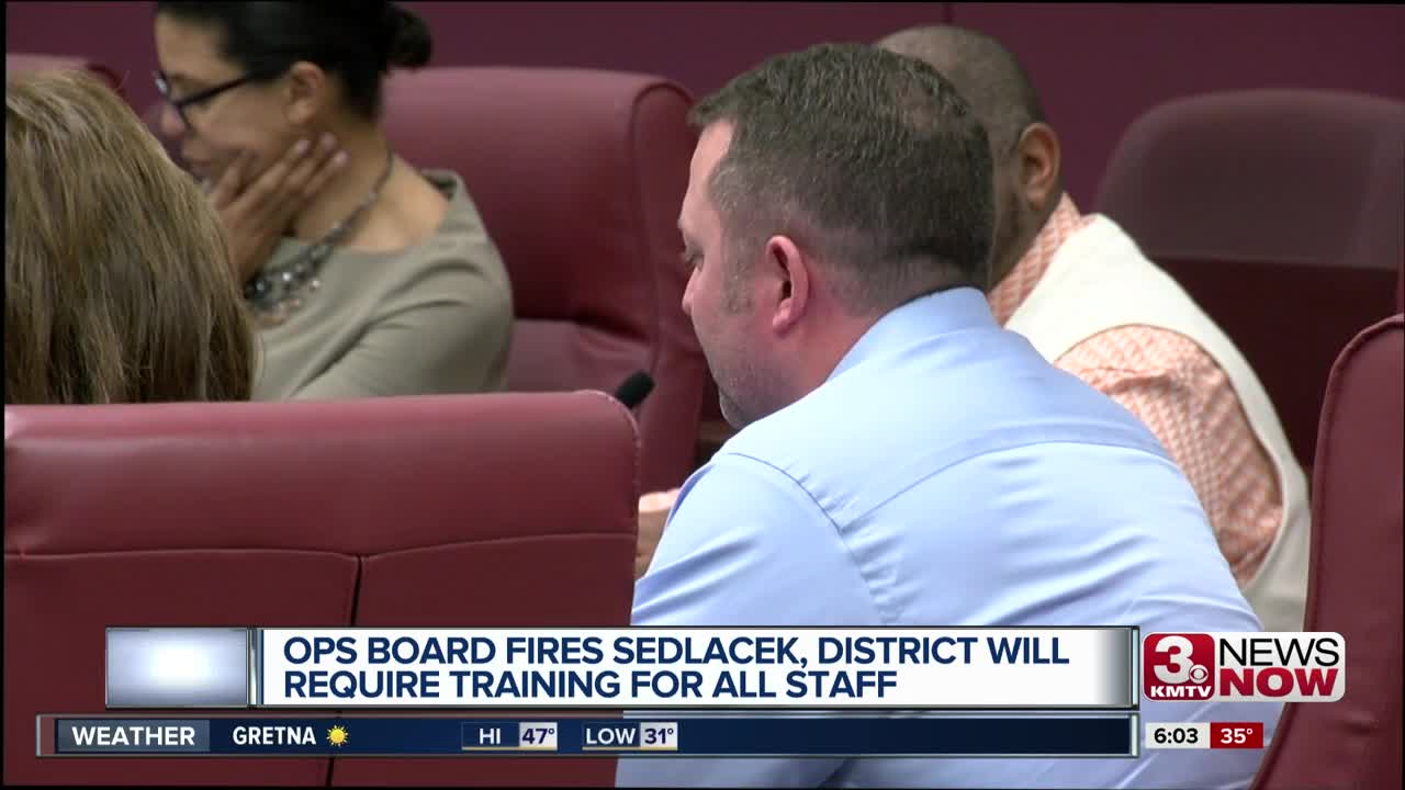 OPS fires Sedlacek, adds staff training