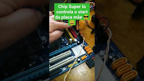 Chip Super IO controla o start da placa mãe