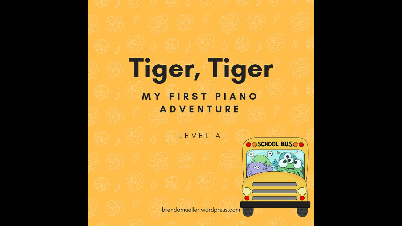 Piano Adventures Lesson Book A - Tiger, Tiger