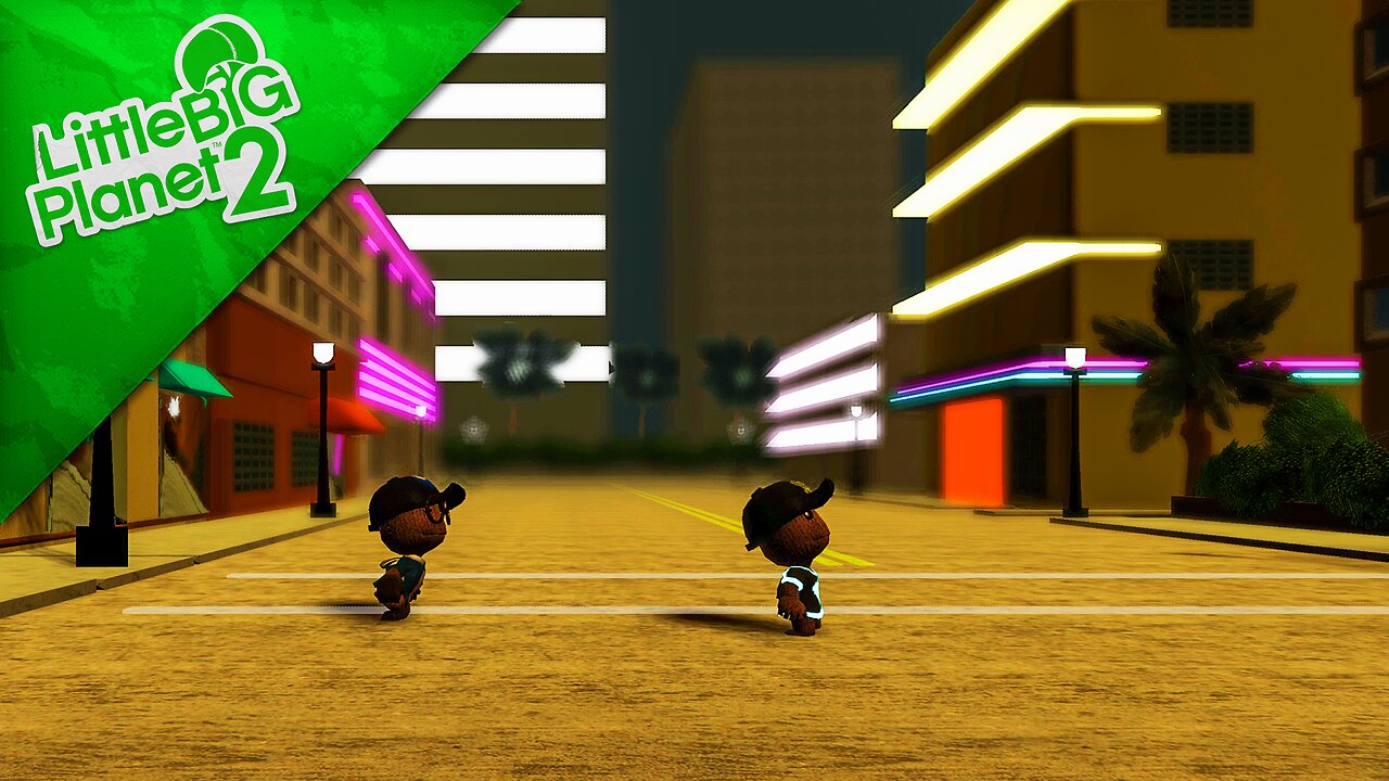 LittleBigPlanet 2 - Miami City: Night Life