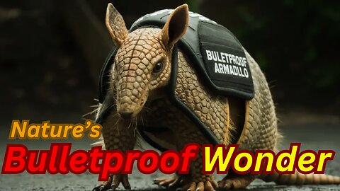 The Armadillo’s Natural Armor: A Built-in Shield | #animals #facts #viral