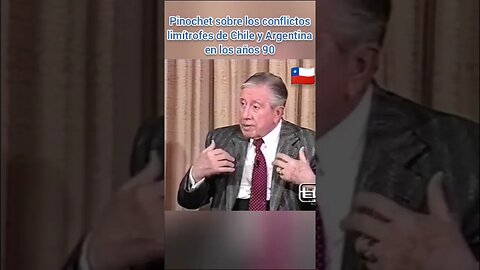 PRESIDENTE PINOCHET AÑO 1992 ERA GARANTÍA PARA LA DEMOCRACIA Y PAZ CON PAÍSES VECINOS. #50años