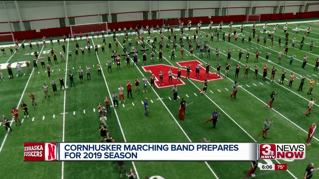 Cornhusker Marching Band Prepares for 2019 Season