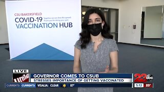 Gov. Newsom comes to CSUB