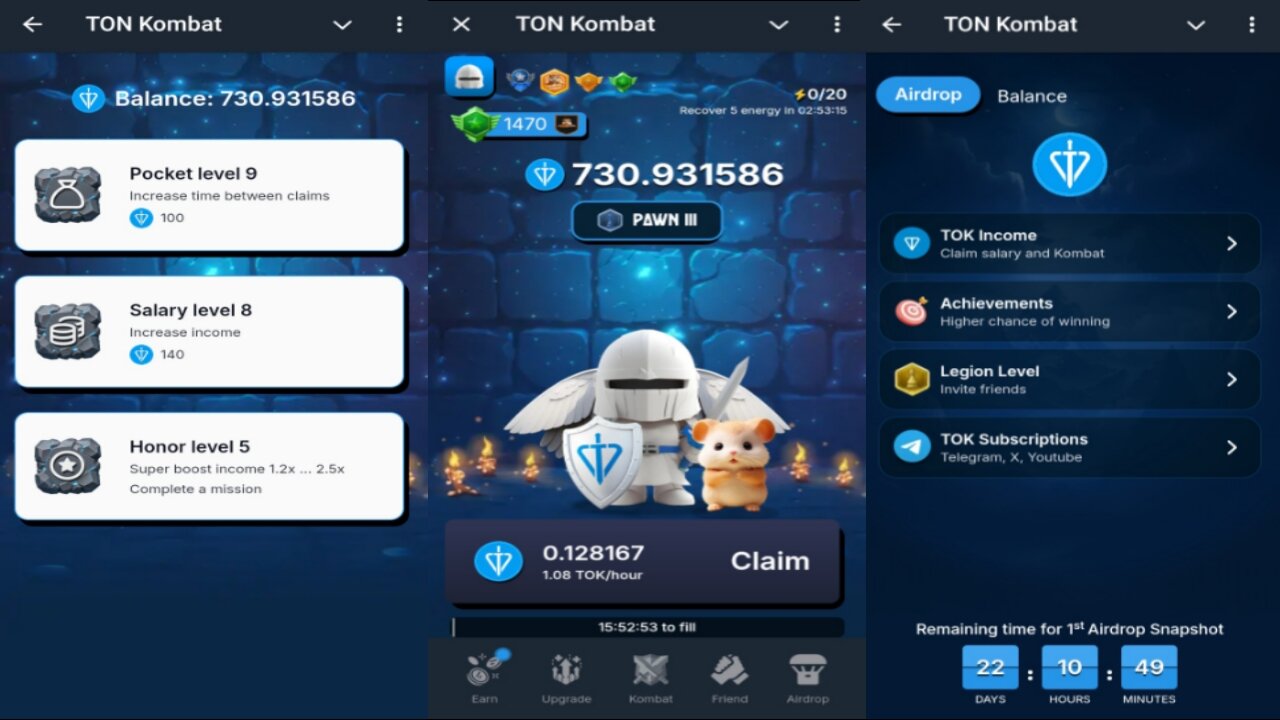 TON KOMBAT | Invite your friends, dominate the battlefield, and earn $TOK – only the brave will win!