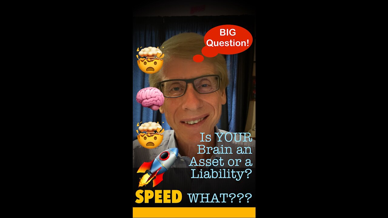 Is YOUR Brain an Asset or a Liability?🧠🤯...Wow! BIG Question!