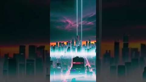 Exploring a Futuristic Cyberpunk City Generated by AI #shorts #viral #share