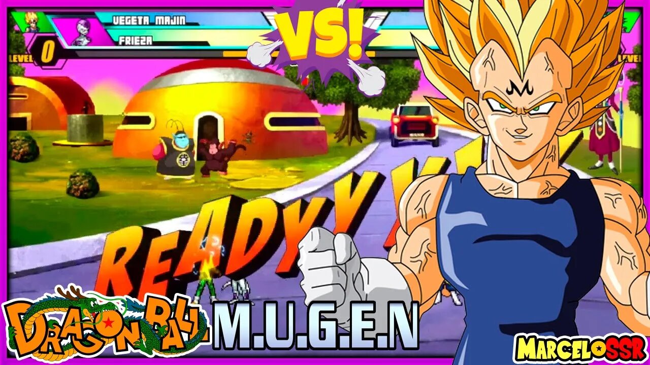 Majin Vegeta SSJ2 & Freeza Vs. Black 2C & Zamasu - Dragon Ball M.U.G.E.N