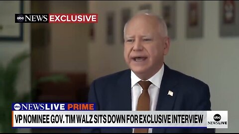 Tim Walz Gets Very Confused About Wanting To Abolish The Electoral College