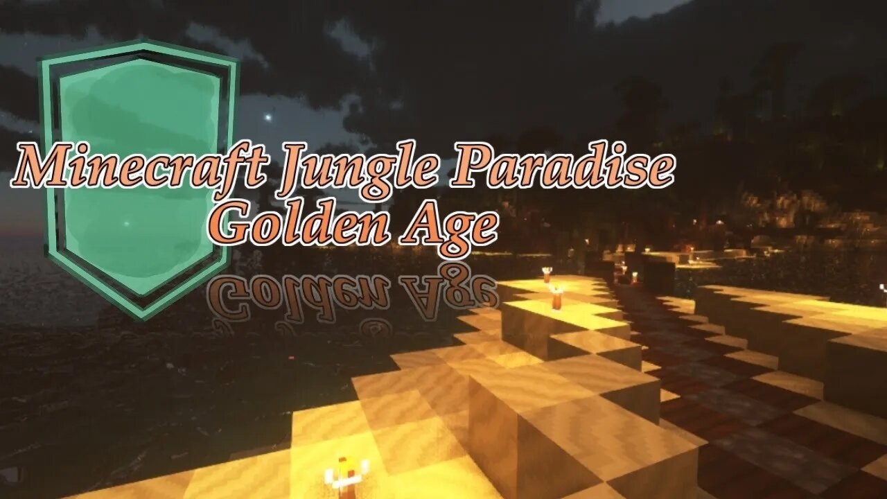 Minecraft Jungle Paradise Golden Age Ep644 : The Fishing Shop Finally Done