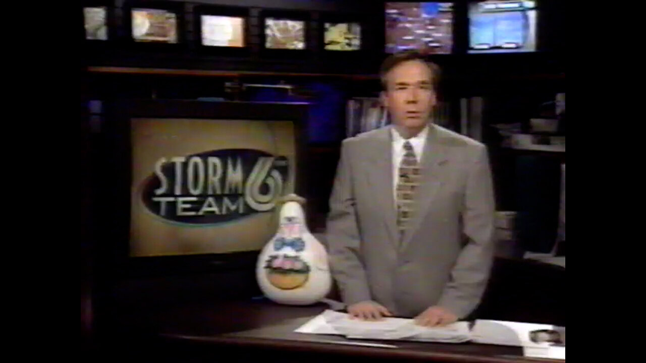 April 10, 1998 - Chi-Chi's Hot Mexican Grill & WRTV David James Weather Bumper