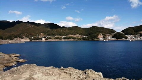 beautiful seaside in Japan