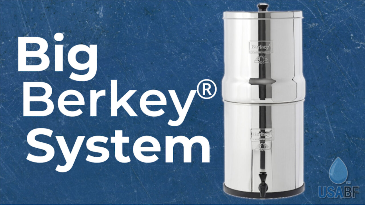 Big Berkey® System (2.25 gallons), USA Berkey Filters